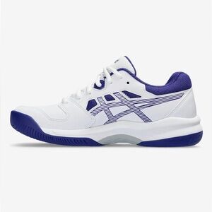 Asics NIB GEL-RENMA Pickleball/Court Shoes Women Size 9.5 White/Eggplant